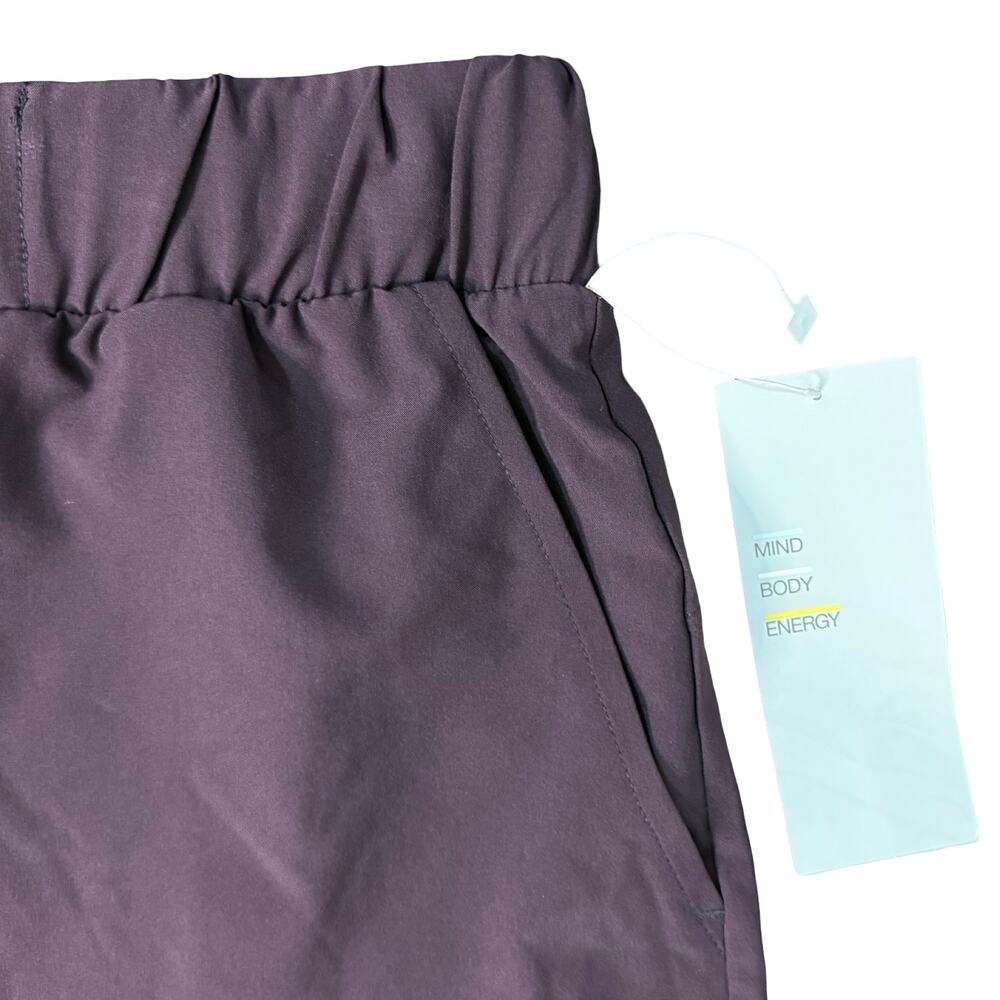 Z by Zella Eggplant Dark Purple Take A Hike Workout Shorts size XL NEW Tags - Picture 10 of 13